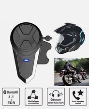 BT-S3 Motorcycle Helmet Bluetooth Intercom He...