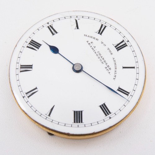 F.A. Movimiento Reloj Bolsillo Antiguo Chandler 29.3 x 6.2 mm, Funciona - Imagen 3 de 5