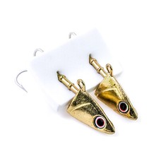 JACKALL Booster Head Saltwater Jig Owner Treble Hook 26g 2ct - METALLIC GOLD
