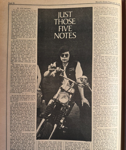 *FLAT* ROLLING STONE MAG #76 - Feb 18, 1971 - JamesTaylor PrimalScream Lennon EX - Picture 18 of 22