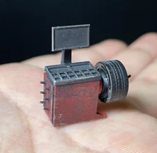 1:64 Tire Balancing Machine Garage Display Scene Model Resin For Car