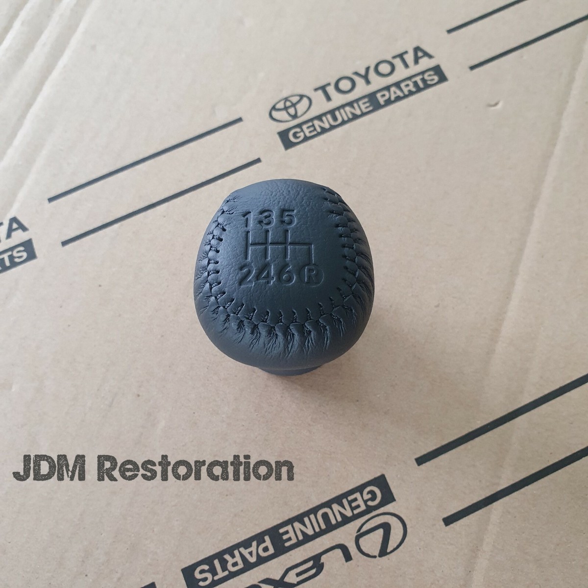 6 Speed Supra Leather Gear Knob To Suit Jza80 Supra Szr Rzs