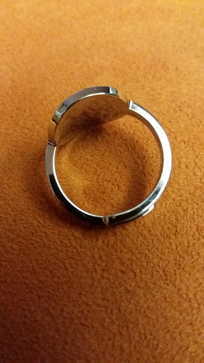 Anello rebecca shop lettera