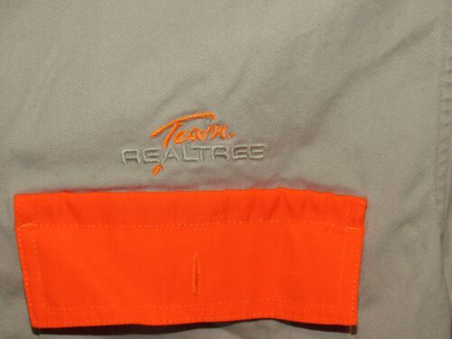 Team Realtree Long Sleeve Shirt Shooting Hunting Button Up Tan Men's size Large - Picture 2 of 5
