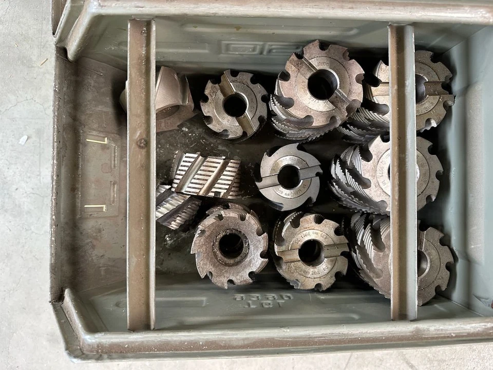 Posten (21x) HSS Fräser Walzenstirnfräser - Bild 1 von 4