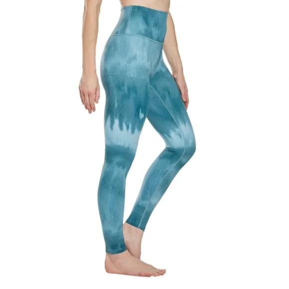 Beyond Yoga Olympus High Waisted 7/8 Yoga Leggings in Bali Blue Size S
