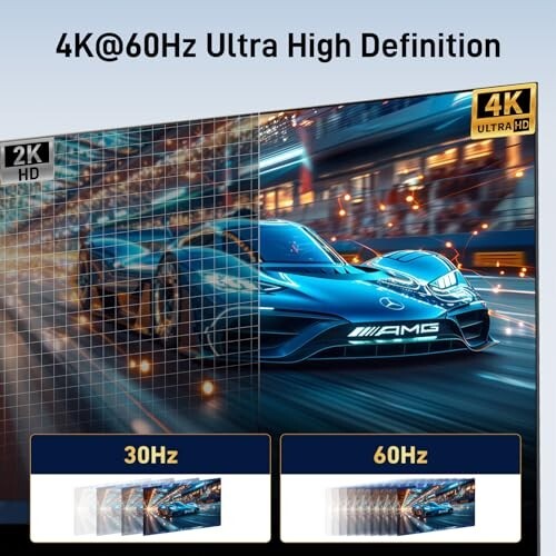 USB C to HDMI Adapter 4K 60Hz with 100W PD, USB A 3.0 Port, 3-in-1 Converter - Picture 4 of 7