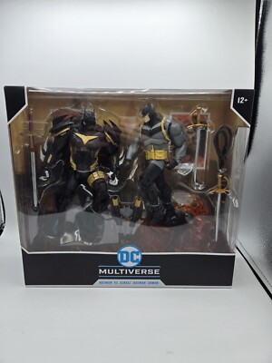 Batman vs Azrael 7'' Action Figure DC Multiverse McFarlane Toys (Batman Armor)