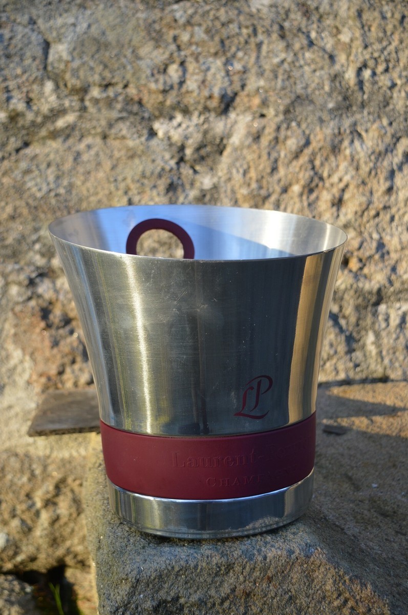 Seau à Champagne Veuve Laurent Perrier - Aluminium Gris - Occasion (état D'usage)