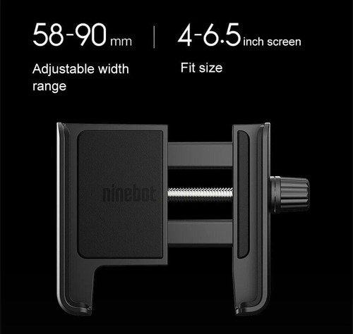 For Ninebot Phone Mount Holder, Adjustable Electric Scooter Bicycle Handlebar - Picture 3 of 10