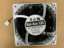 For SANYO Brushless DC San Ace 9SG1212P1G01 120mm 12V 4A Metal Fan