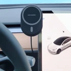 Wireless Charging Car Mount for Tesla Model 3 / Model Y Magnetic Phone Holder