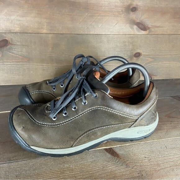 scarpe keen presidio donna misura 8 5 pelle marrone passeggio escursionismo sneakers