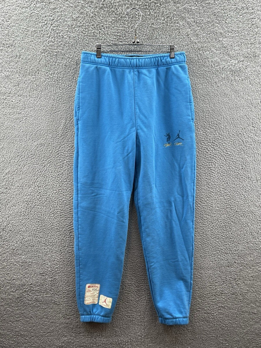 Air Jordan Men's Blue Union Flight Sweat Pants Size Medium Air Jordan Men's Blue Union Flight Sweat Pants Size Medium