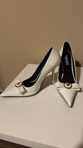 Versace Gianna Ribbon Pumps
