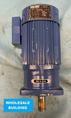 CYCLO CNVM05-5085-17 GEAR MOTOR ,0.4 KW RATIO 17:1, RPM 1730, 220V,