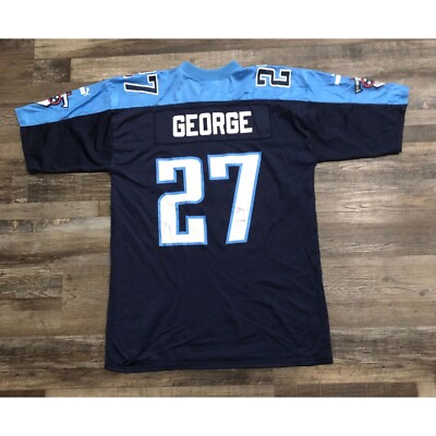 Vintage Puma Eddie George Tennessee Titans NFL Football Jersey