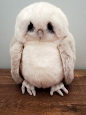 Dakin White Grey Owl Lou Rankin Friends Stuffed Plush 10"