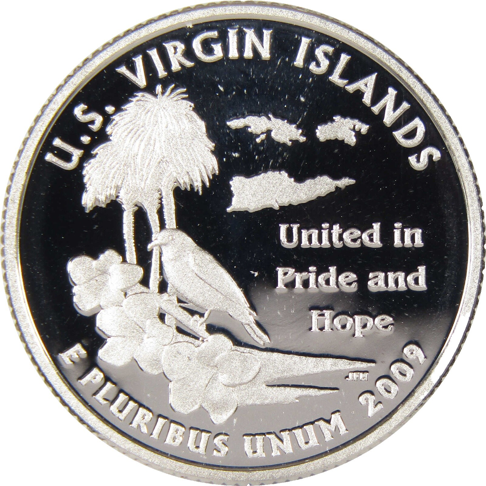 2009 US Virgin Islands Quarter - Denver Mint Uncirculated From