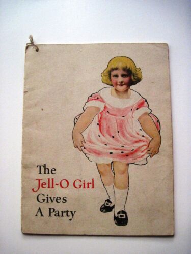 Vintage "Jell-O & The Kewpies" Recipe Booklet w/Darling Pics of The Kewpies * - Picture 1 of 12