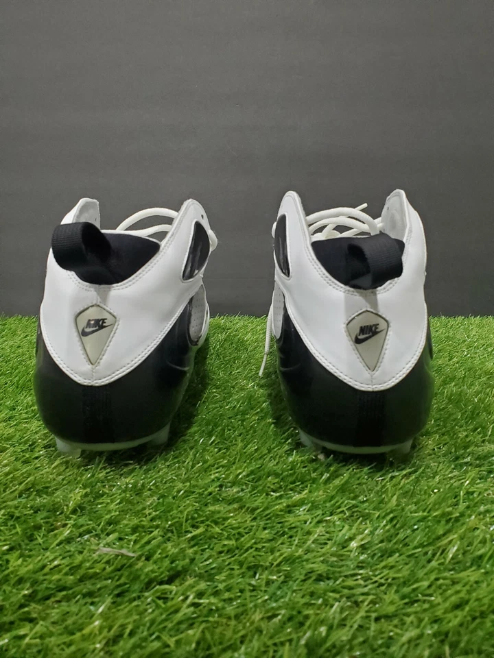 Botines de fútbol americano Nike Air Zoom Blade Pro TD WHT-Bl para hombre talla 16 zapatos 315791-101 Foto 4 de 4