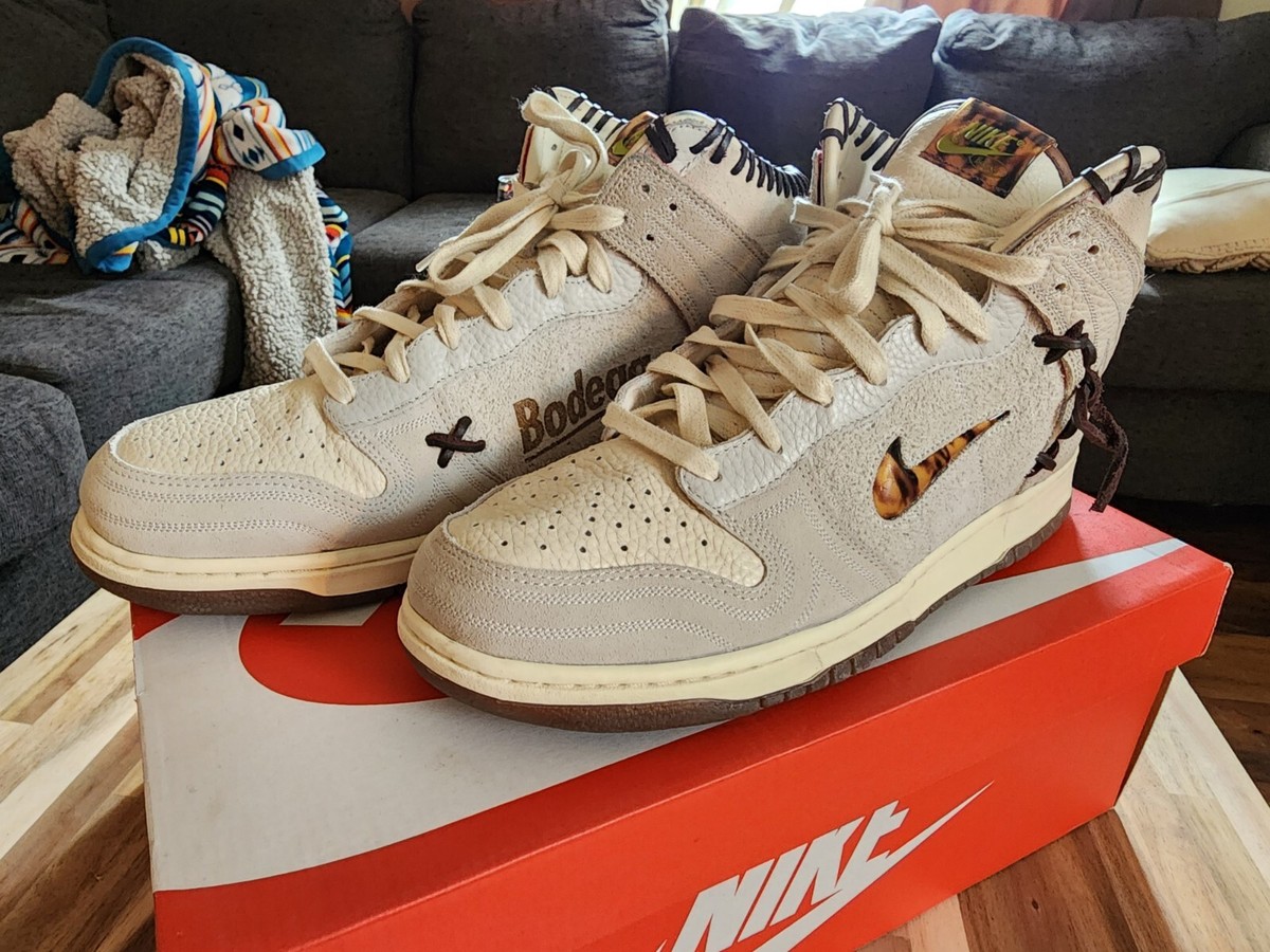 Size 12 Bodega Nike Dunk High Friends and Family FNF Legend Size 12 Bodega Nike Dunk High Friends and Family FNF Legend