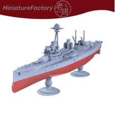 SSMODEL 1:3000 Military Model Kit HMS Colossus Battleship 1918 Full Hull