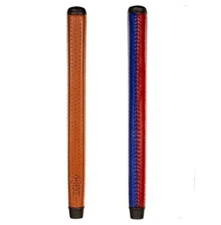 The Grip Master Hybrid Treble Midsize Putter Grip Red Tan Blue Brand New
