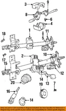 CHRYSLER OEM 93-00 Breeze Steering Column Components-Coupling Bolt 6502413