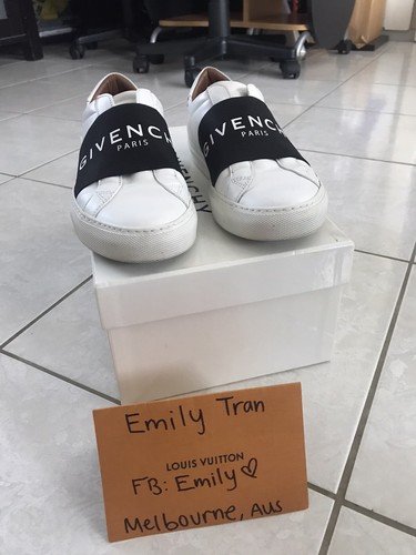 givenchy strap sneakers black