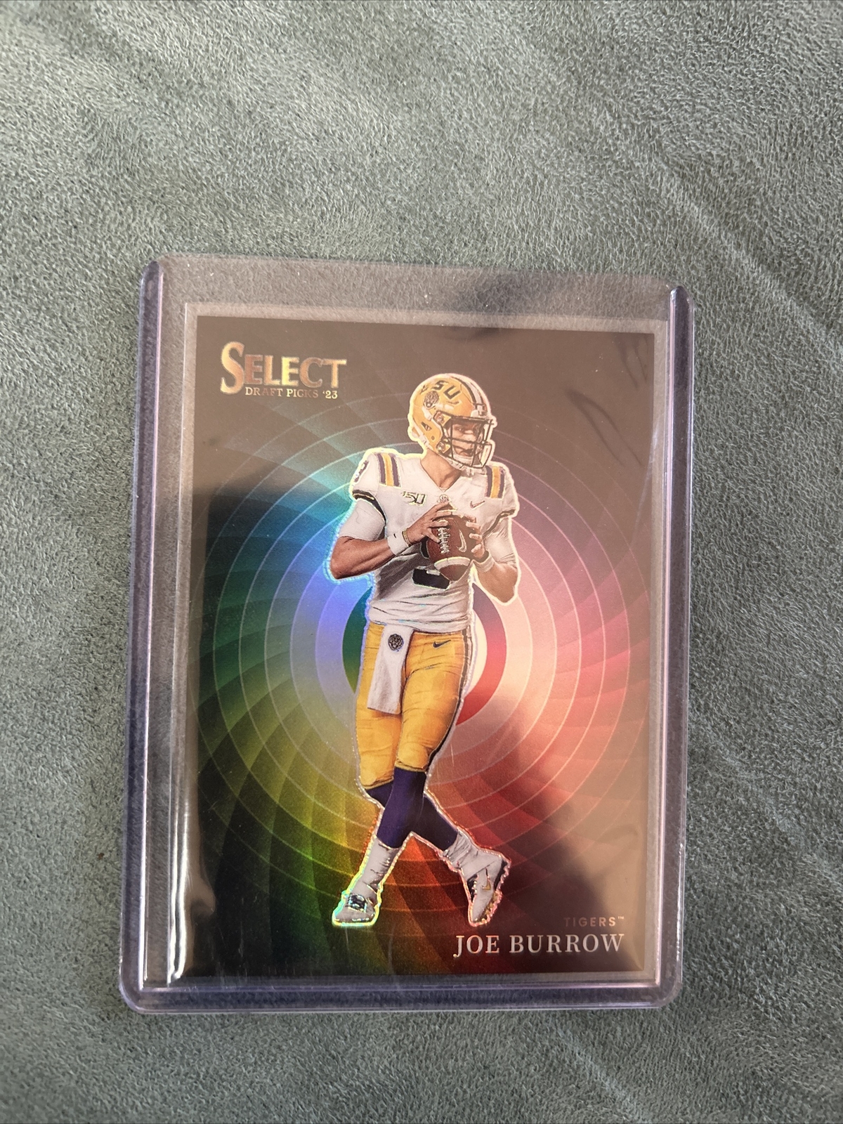 2023 Panini Select Draft Picks Joe Burrow Color Wheel #CW-JB Mint! 🔥