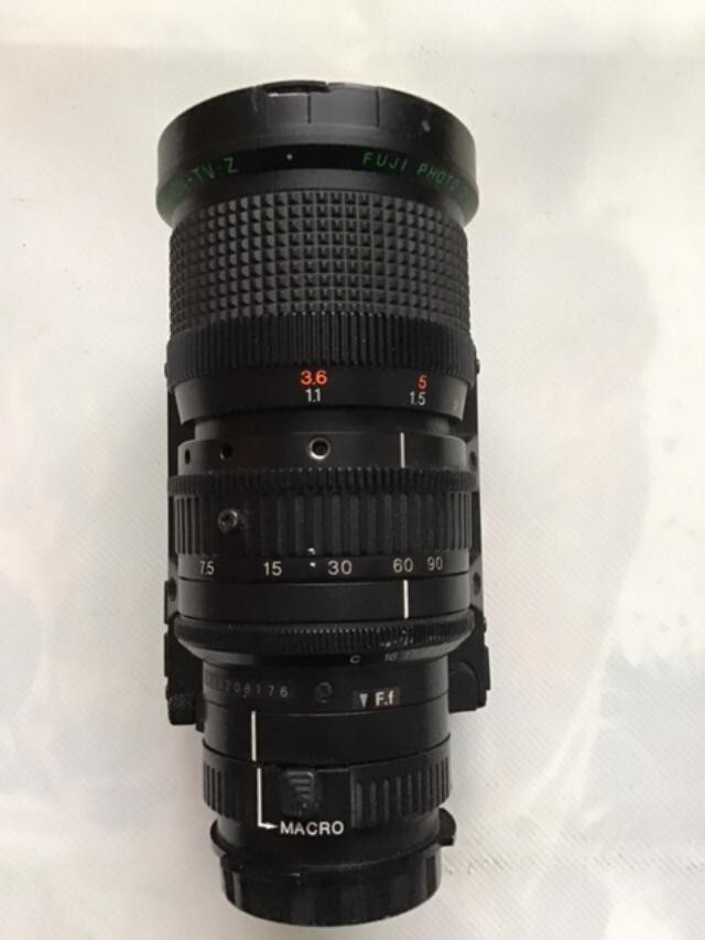 Fujinon VCL-712BXEA 1:1.4/7.7-90mm Auto & Manual Zoom Lens for