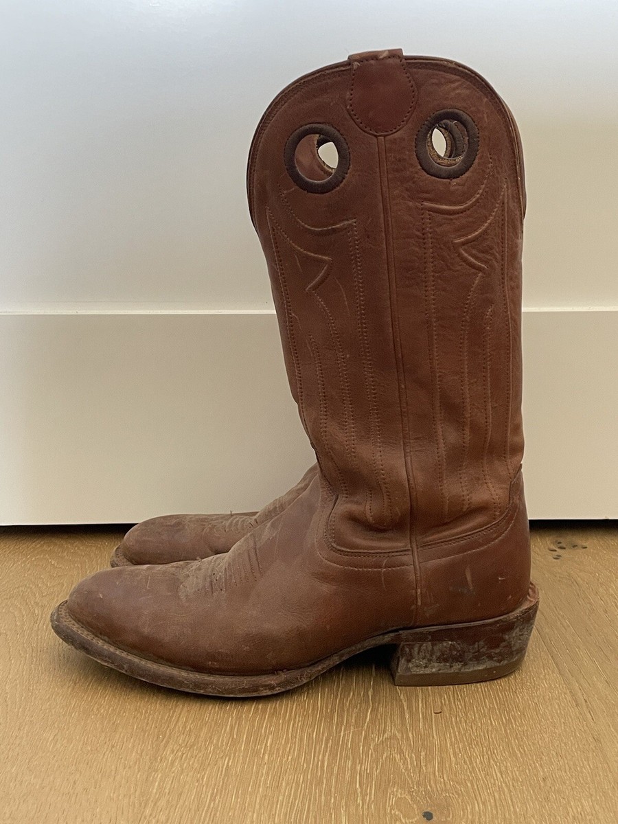 Tecovas Brown Leather Western Boots PR10-38 TECOVAS MEN main image 3