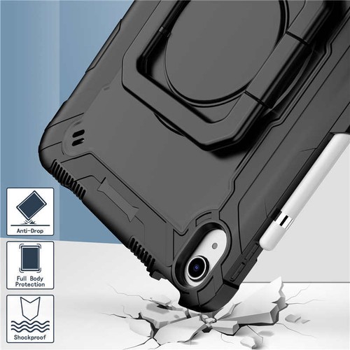 Für iPad 11/10. Gen 10,9" 2025 stoßfeste Panzerung 360° drehbarer Ständer Hülle Cover - Bild 20 von 116