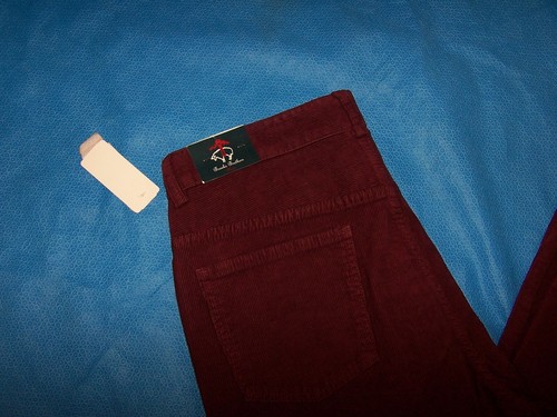 Size 18 Boys Brooks Brothers Corduroy Pants (Burgundy) - Picture 4 of 4