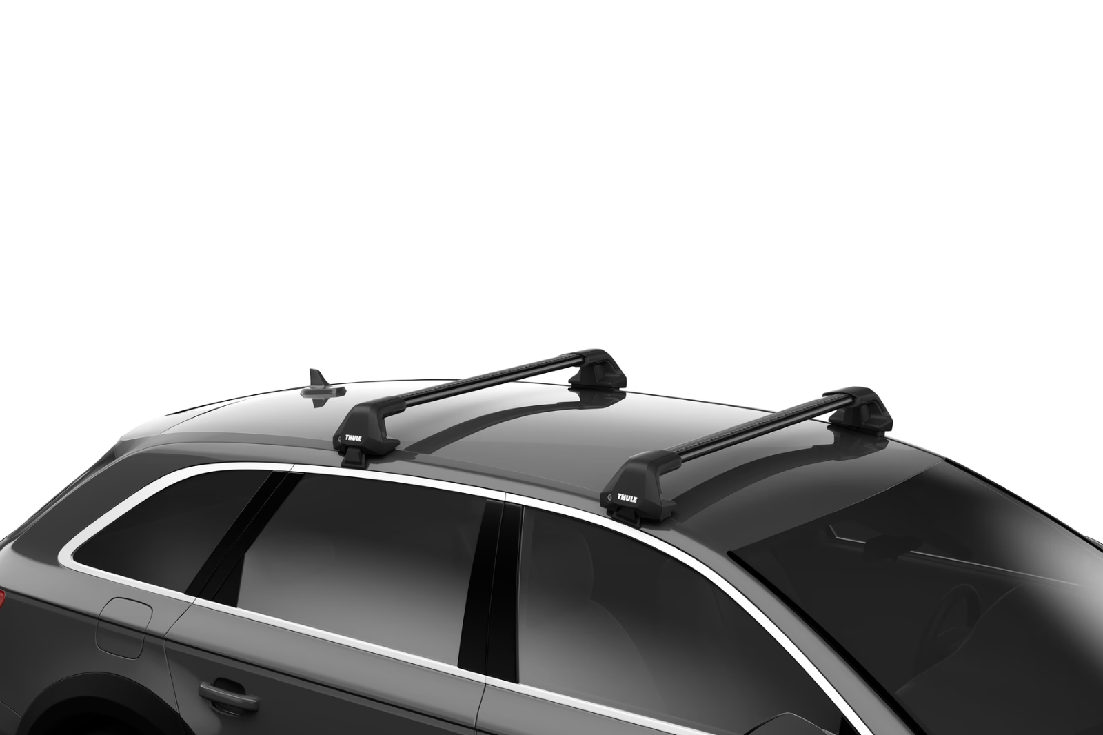 Barre portatutto THULE WingBar Edge nero Audi A4 Sedan 4 porte Tetto Normale