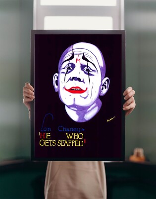 He Who Gets Slapped 1924 POSTER DRUCK A5A1 Kult 20er Horror Kino Film Wandbild