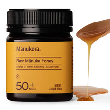 Raw Manuka Honey, MGO 50 , New Zealand Honey, Non-GMO, Traceable from Hive to Ha