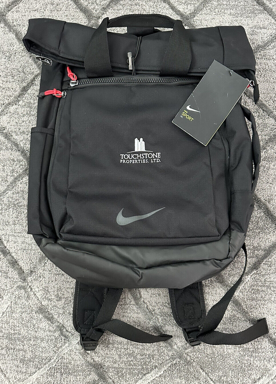 Aardappelen Dominant Geval Nike Black Backpack BA5784-010 15” Computer Bag Roll Top New W/Tag RARE |  eBay