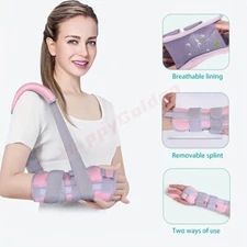 Adjustable Carpal Tunnel Brace with Replaceable Splints Sling for Night Support