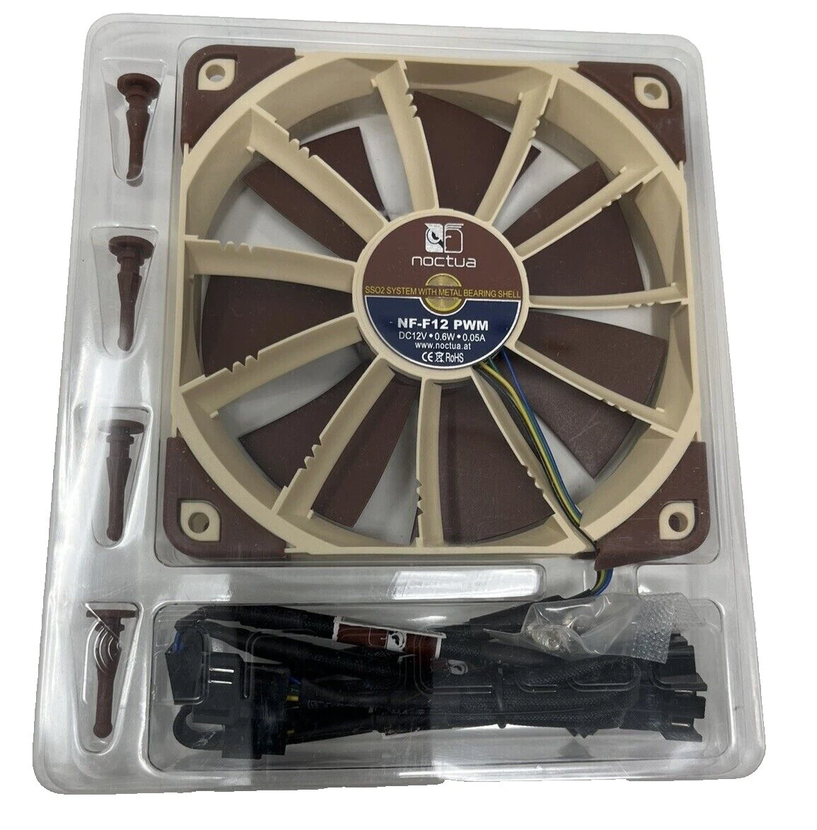 Ventiladores de caja de ordenador Noctua 120 mm Diámetro del Ventilador