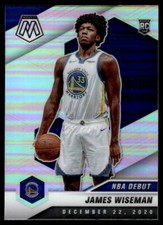 2020-21 Panini Mosaic NBA Debut James Wiseman RC #266