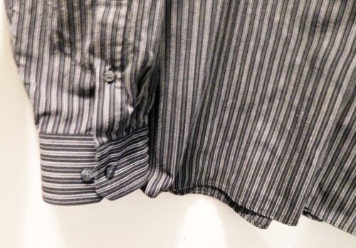 Van Heusen No Iron Cotton Blend Striped Men's Dress Shirt Size XXL (18-18 1/2) - Picture 3 of 6