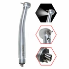 Dental LED e generator Fiber Optic High Speed Handpiece push Button 4Hole