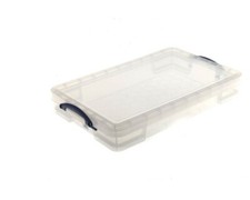 Image of Really Useful 20 Litre Clear Strong Plastic Storage Box