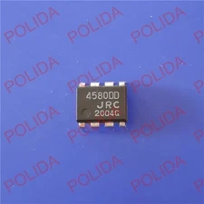 5PCS DUAL OPERATIONAL AMPLIFIER IC JRC DIP-8 NJM4580DD JRC4580DD 4580DD