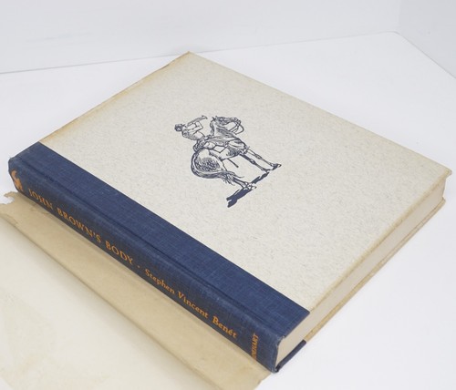 John Brown's Body by Stephen Vincent Benet 1954 HCDJ Vintage Illustrated Edition - Picture 9 of 11