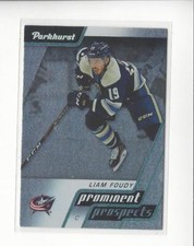 2020-21 Parkhurst Prominent Prospects #PP2 Liam Foudy Blue Jackets