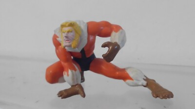 Superhelden Marvel Figur 1991 X-Men ca. 4,5 cm/ 8 cm: Sabretooth 