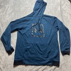 Under Armour Unstoppable Double Knit Pullover Hoodie Sweatshirt Mens 2XL Blue